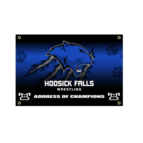 Hoosick Falls Custom Team Banner