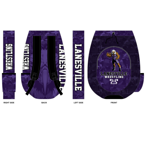 Lanesville Wrestling Club Custom Gear Bag 2024