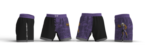 Lanesville Wrestling Club Women's Custom Micro Stretch Fight Shorts 2024