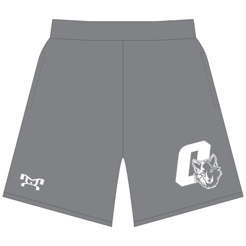 Okemos Custom GREY Mesh Shorts 2024