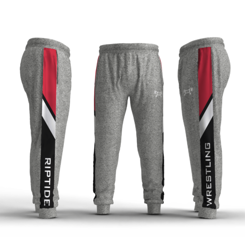 RIPTIDE WRESTLING CLUB Custom Joggers 2024 (Heathered fabric may vary in color & texture)