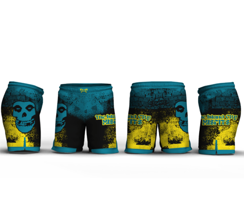 The Island City Misfits Custom Fight Shorts 2024