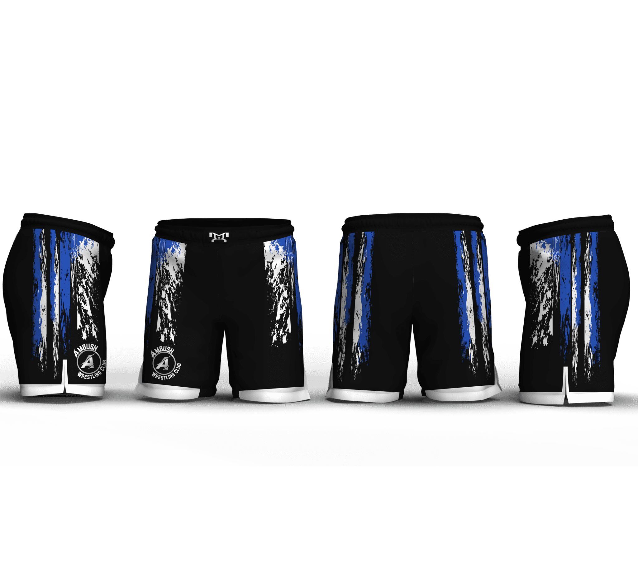 Ambush Wrestling Club Custom Fight Shorts 2024 MyHOUSE Sports Gear
