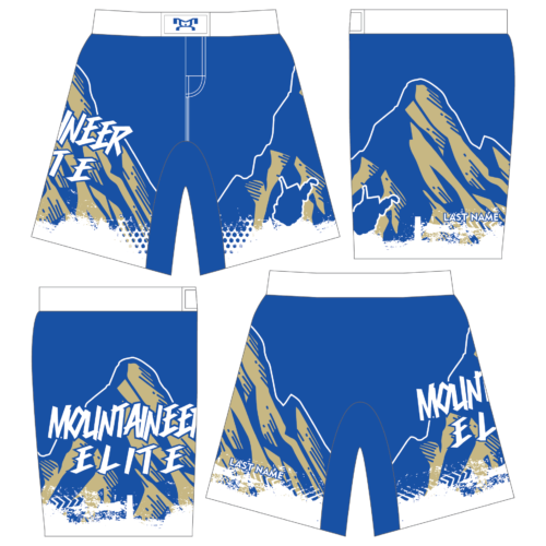 Mountaineer Elite Custom Fight Shorts 2024