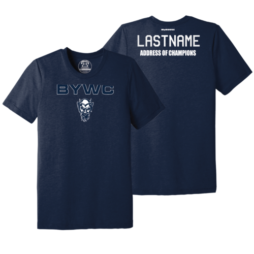 Burgettstown Custom Black Address Of Champions Heat Press T Shirt