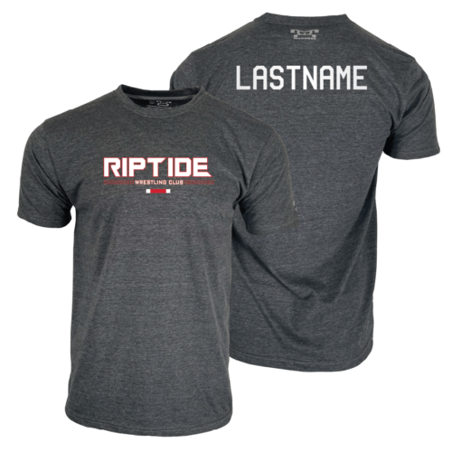 RIPTIDE WRESTLING CLUB Custom Heat Press T Shirt