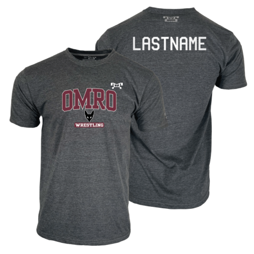 Omro Youth Wrestling Custom Heat Press T Shirt