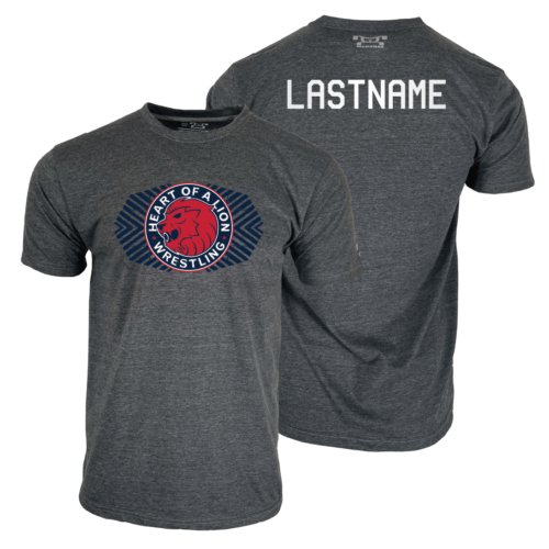 HEART OF A LION Custom Heat Press T ShirT