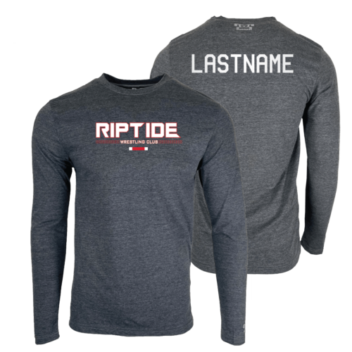 RIPTIDE WRESTLING CLUB Custom Heat Press Long Sleeve