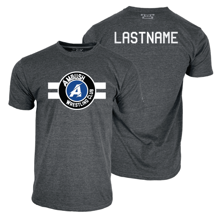 Ambush Wrestling Club Custom Heat Press T Shirt MyHOUSE Sports Gear