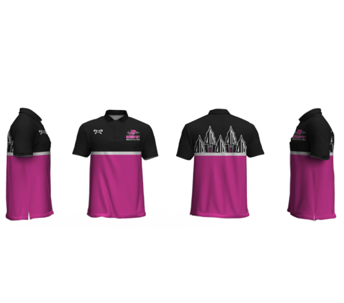 BYWC WV Custom Pink Polo
