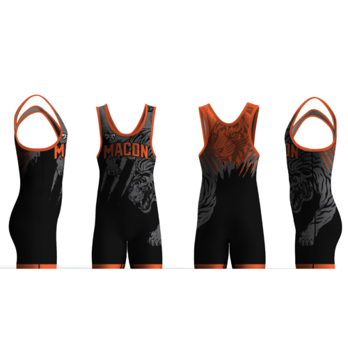 Macon Youth Wrestling Singlet 2024