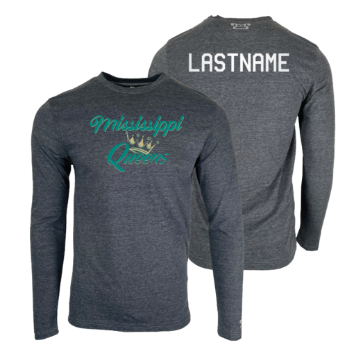 Mississippi Queens Wrestling Club Custom Heat Press Long Sleeve