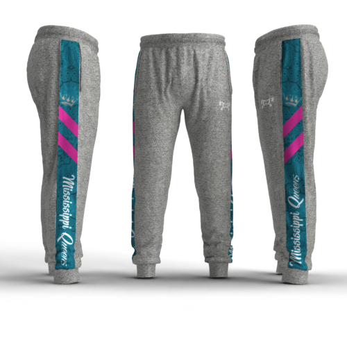 Mississippi Queens Wrestling Club Custom Joggers (Heathered fabric may vary in color & texture)