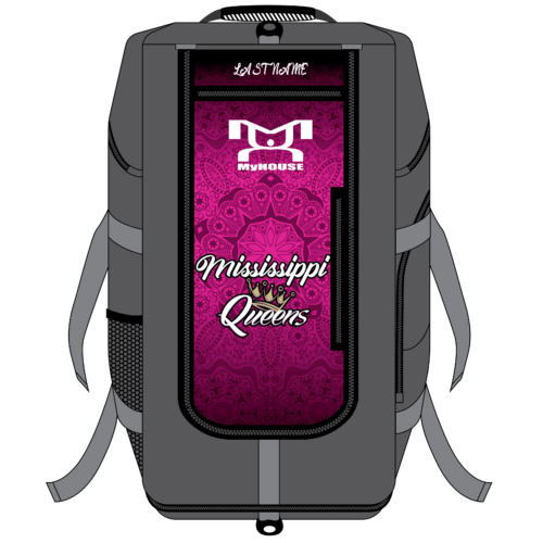 Mississippi Queens Wrestling Club Hybrid Gear Bag (THIS WILL SHIP IN 6-8 WEEKS)***