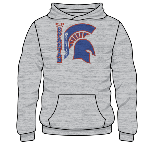 North Schuylkill Elementary Custom Sublimated Decal Grey Hoodie