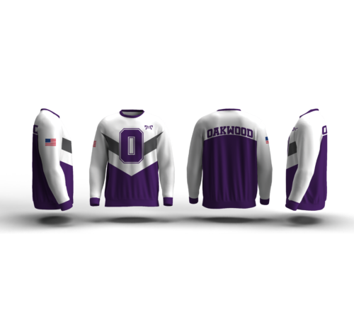 Oakwood youth Wrestling Custom Elite Sublimated Crewneck