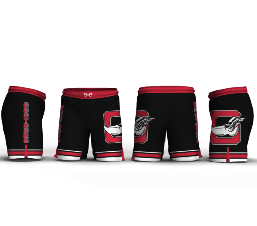 Oostburg Wrestling Custom Fight Shorts 2024