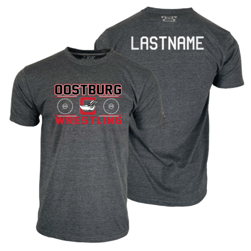Oostburg Wrestling  Custom Heat Press T Shirt