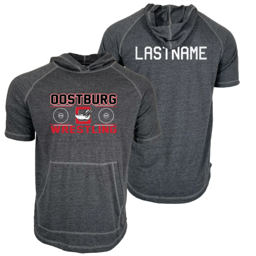 Oostburg Wrestling  Short Sleeve Hoodie