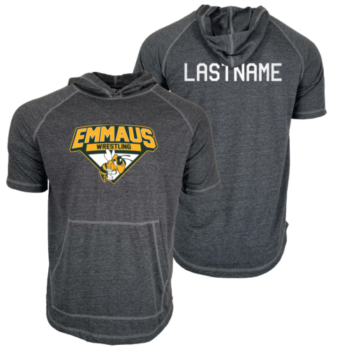 EMMAUS WRESTLING  Short Sleeve Hoodie
