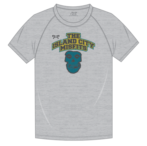 The Island City Misfits Custom Sublimated Decal T ShirT