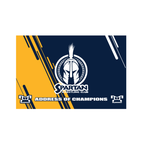 Spartan Wrestling Club-IL Custom Team Banner