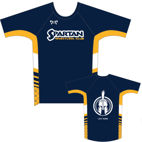 Spartan Wrestling Club-IL Compression Shirt 2024