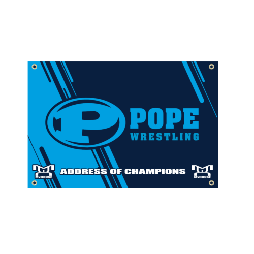 Pope Jr Wrestling Club Custom Team Banner