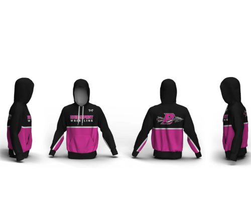 BYWC WV Sublimated Pink Hoodie 2024