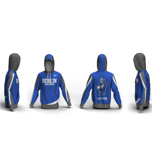 Berlin Brothers Valley Blue Custom Sublimated Hoodie 2024