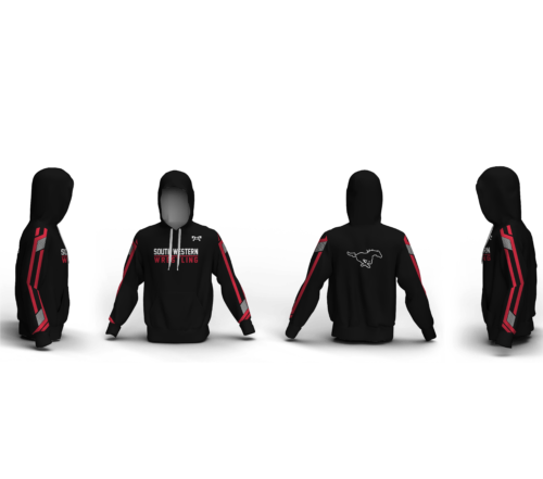 South Western HS Mustangs Sublimated  Hoodie 2024
