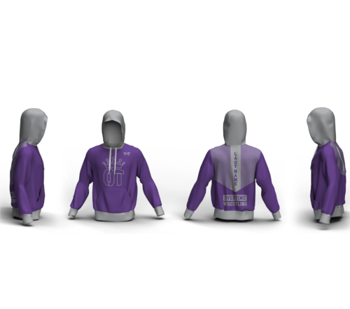 Overtime Wrestling Custom Sublimated Hoodie 2024