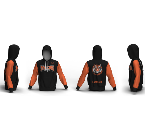 Macon Youth Wrestling Sublimated  Hoodie