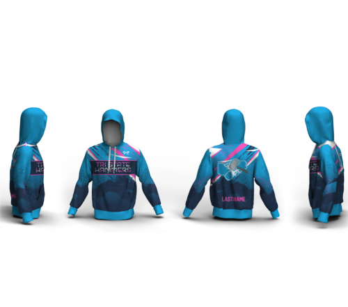 Tri State Hammers Custom Sublimated Hoodie 2024