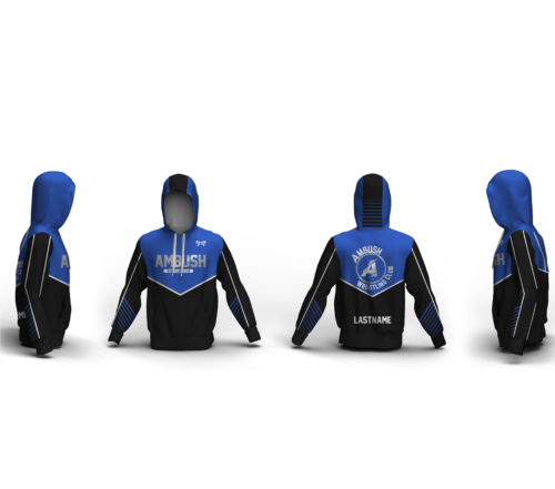 Ambush Wrestling Club Custom Sublimated Hoodie 2024