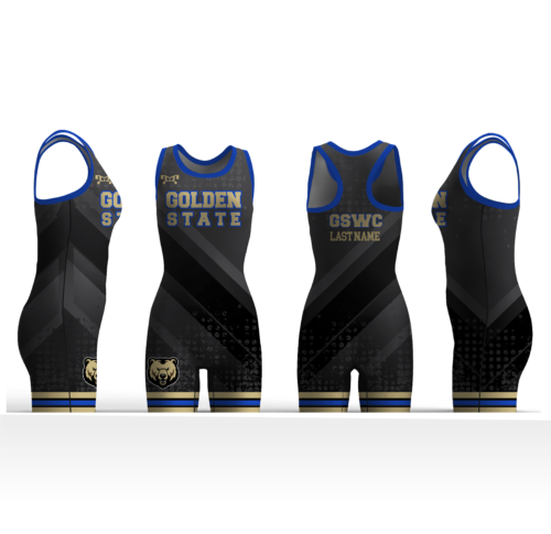 GOLDEN STATE Custom BLUE Women's Singlet 2024