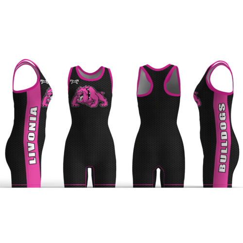 Livonia Bulldogs Custom Women's Singlet