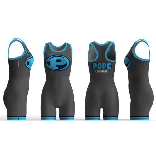Pope Jr Wrestling Club Custom Women's Singlet