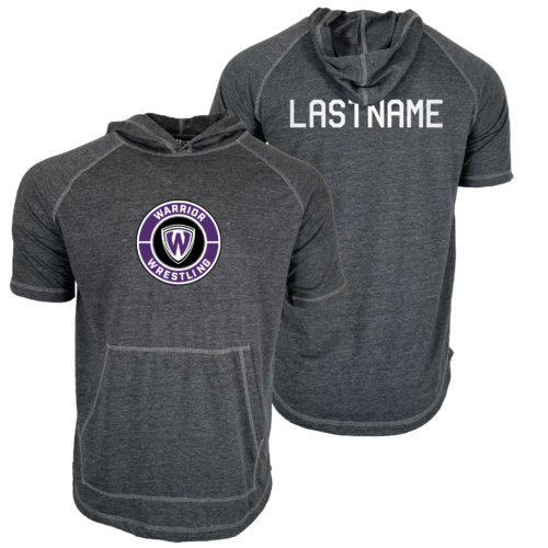 Waunakee Wrestling Club Short Sleeve Hoodie 2024