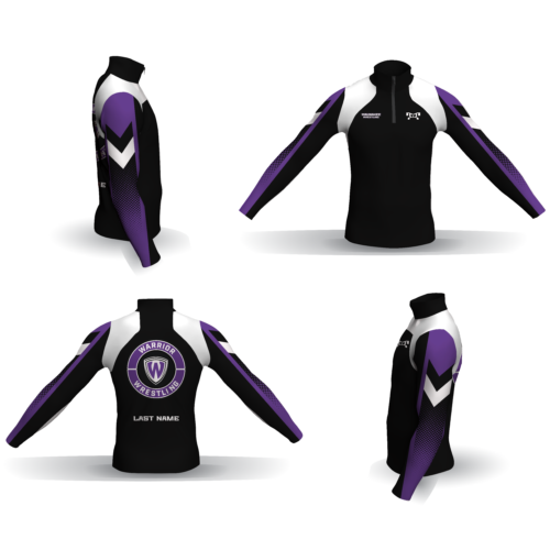 Waunakee Wrestling Club Quarter Zip 2024