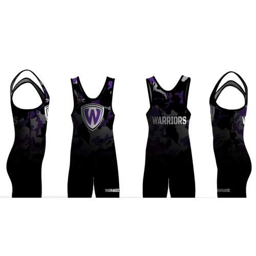 Waunakee Wrestling Club Men's Singlet 2024