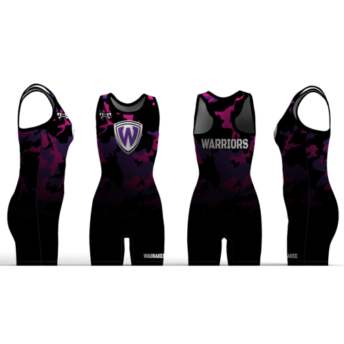 Waunakee Wrestling Club Custom Women's Singlet