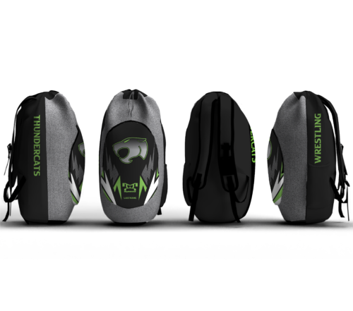 Walker Wrestling Club Sublimated Custom Gear Bag