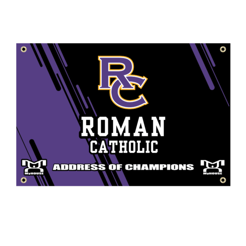 ROMAN CATHOLIC Custom Team Banner
