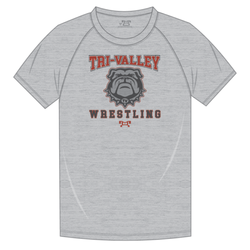 Tri Valley Wrestling Club Custom Sublimated Decal T Shirt