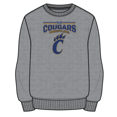 Southwestern Randolph Sublimated Decal Grey Crewneck