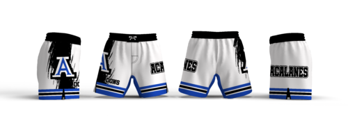 Acalanes WHITE Women's 6" Fight Short