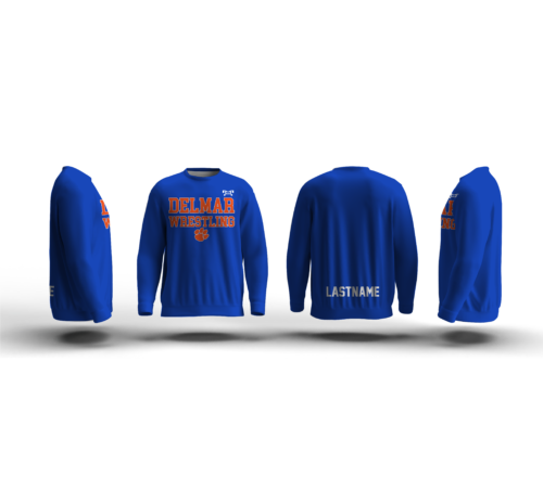 Delmar High School Custom Elite Sublimated Crewneck 2024