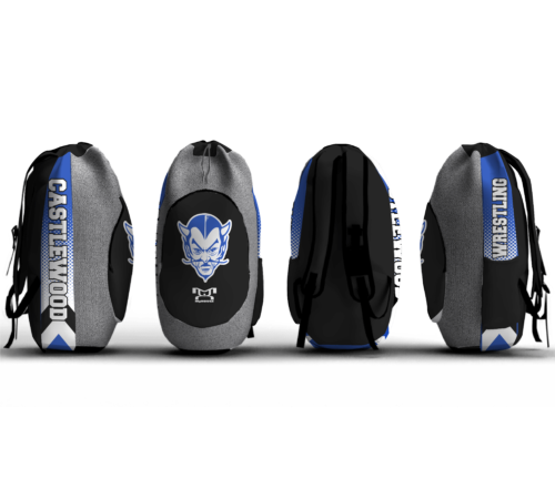 Castlewood High School Sublimated Custom Gear Bag